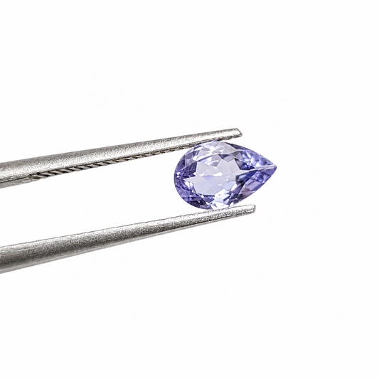 Tanzanita Facetado Gota 6 x 4 mm