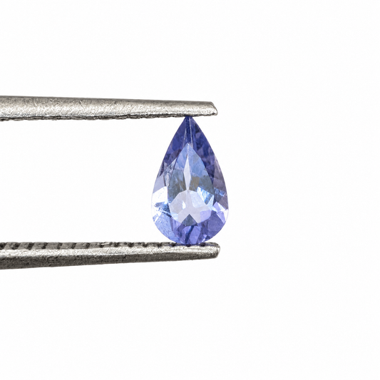 Tanzanita Gota 3 x 5 mm