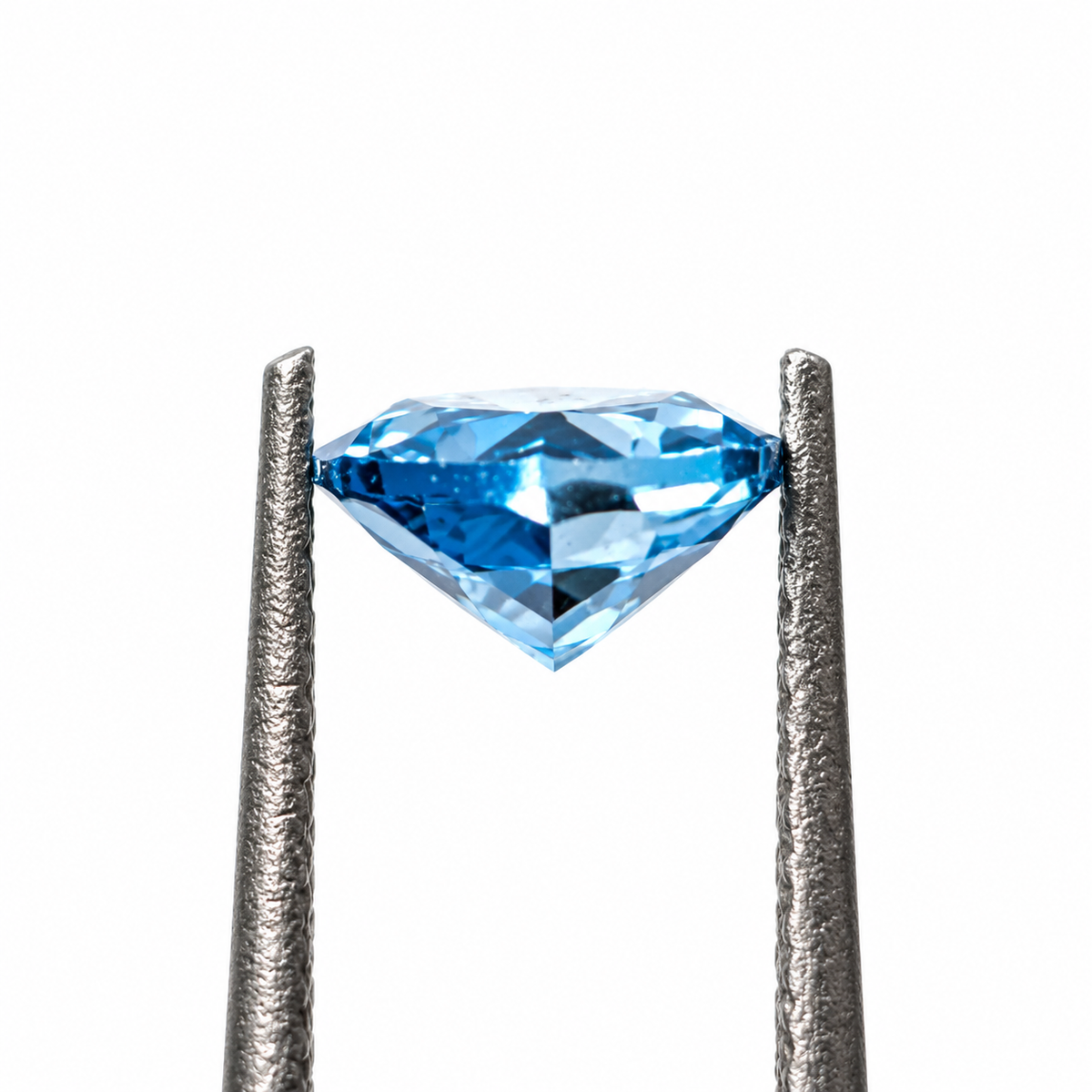 Topacio Azul London Facetado Gota 8 x 6 mm