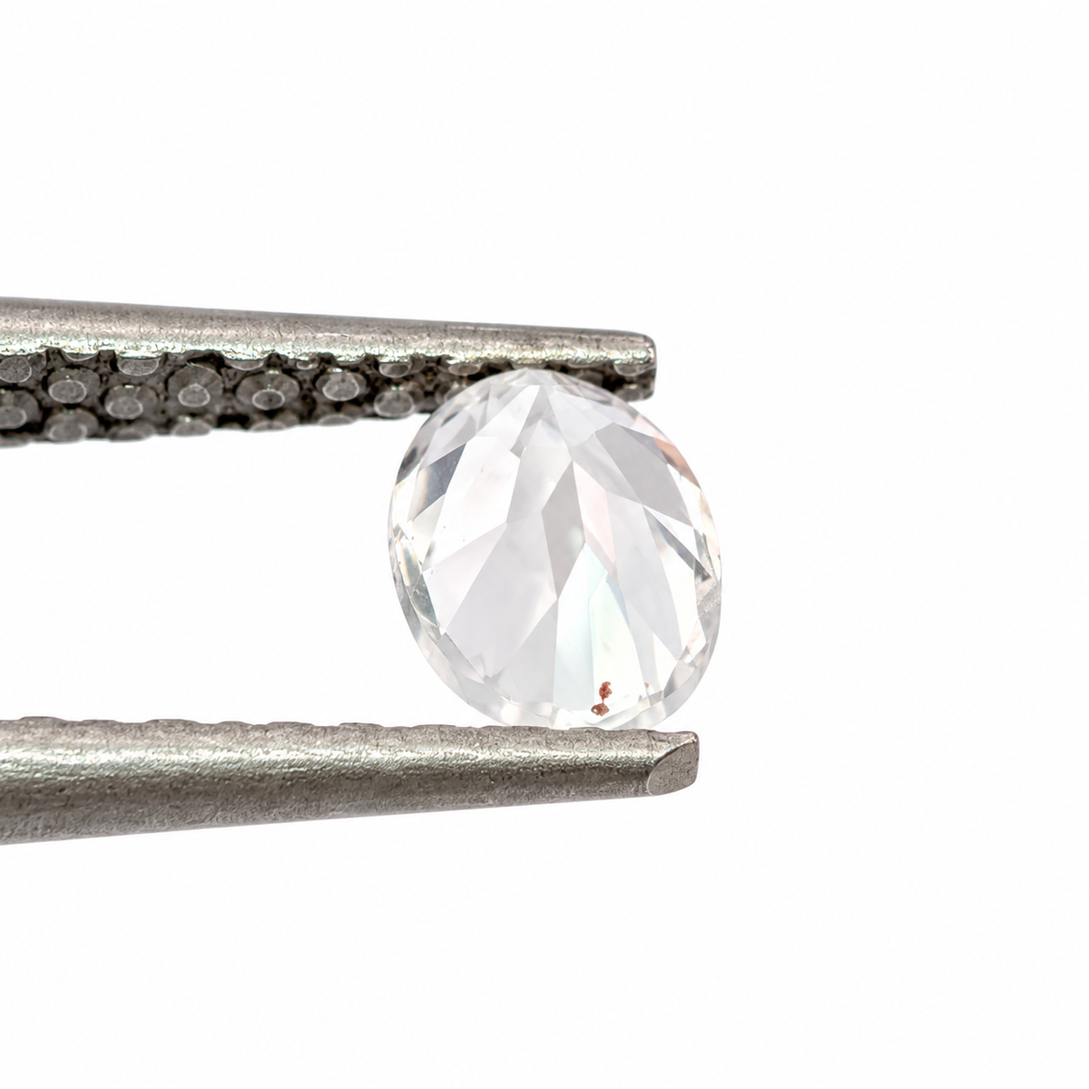 Topacio Blanco Facetado Ovalado 6 x 4 mm
