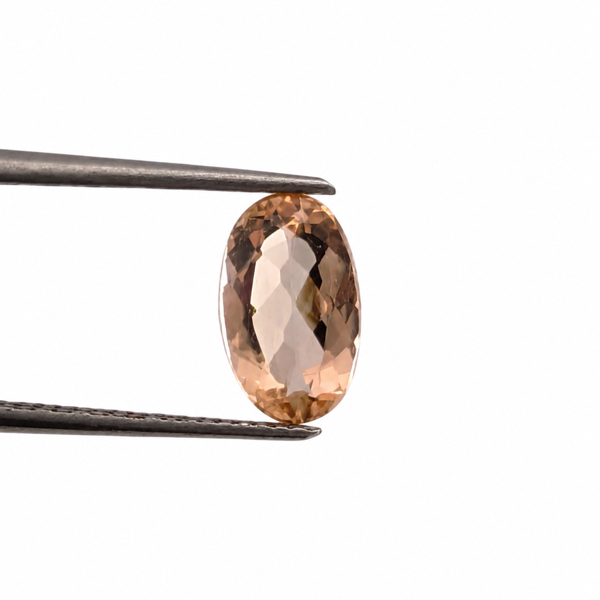 Topacio Imperial/Champagne Facetado Ovalado 8 x 5 mm