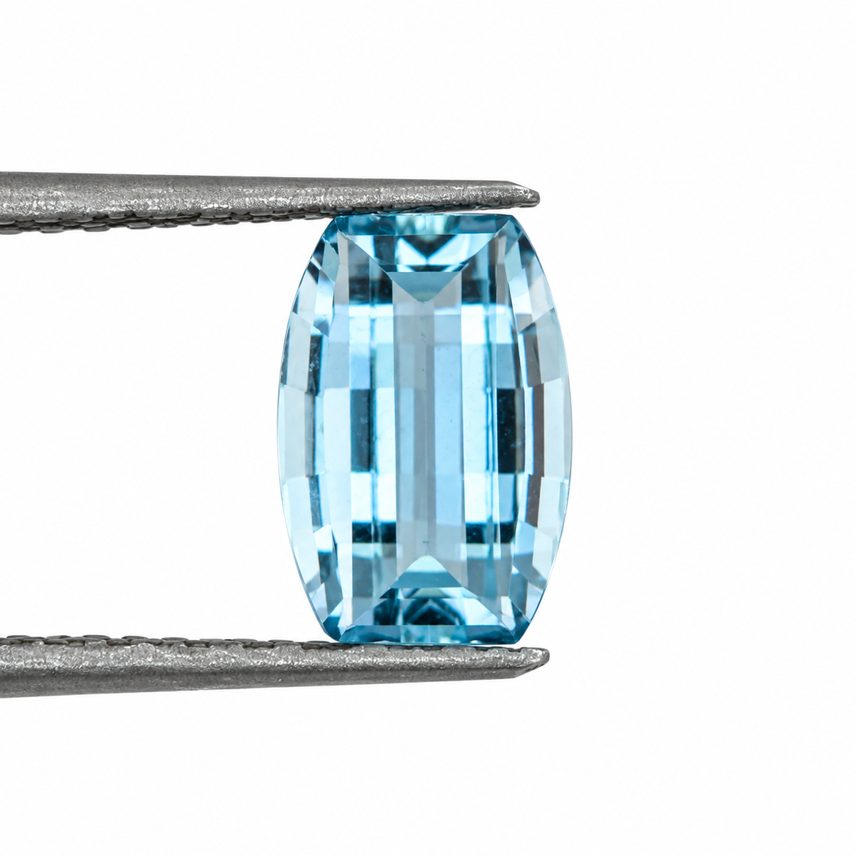 Topacio Sky Blue Facetado Forma Libre 7 x 5 mm