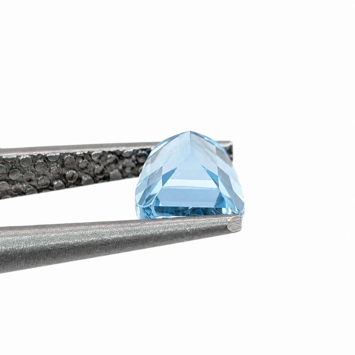 Topacio Sky Blue Facetado Forma Libre 7 x 5 mm