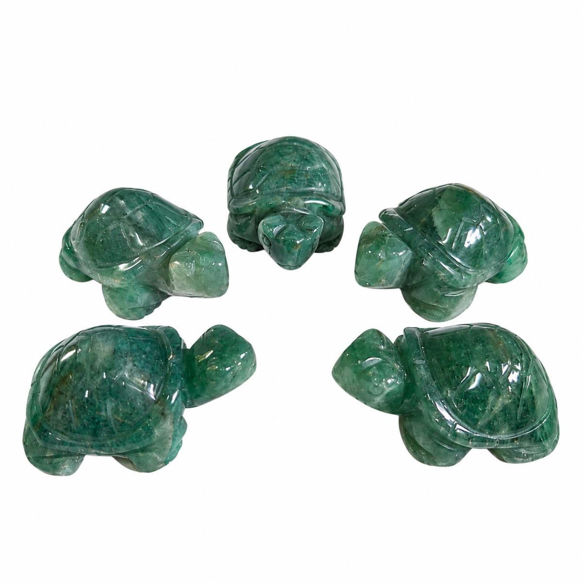 Tortuga Pulida de Aventurina Aprox 5 cm