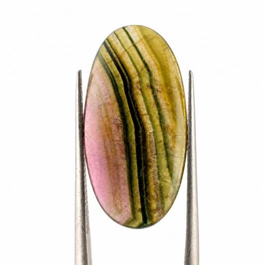 Turmalina Cabuchón Ovalada 25 x 12 mm