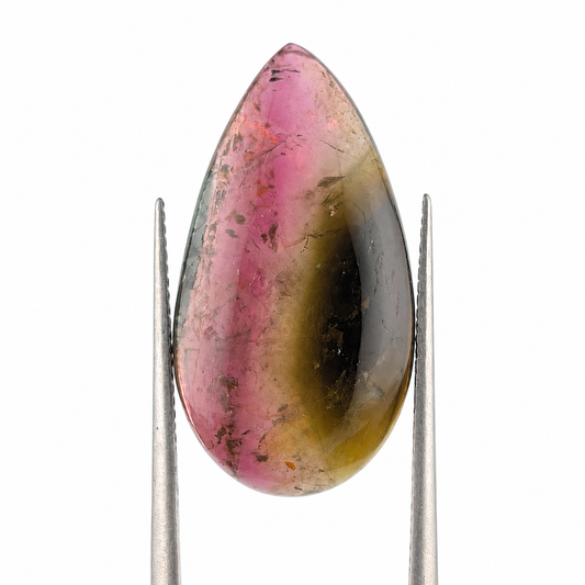 Turmalina Cabuchón Pera 23 x 12 mm