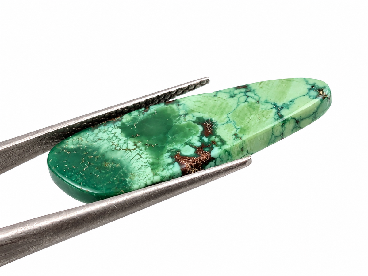 Turquesa Cabuchón Forma Libre 30 x 11 mm