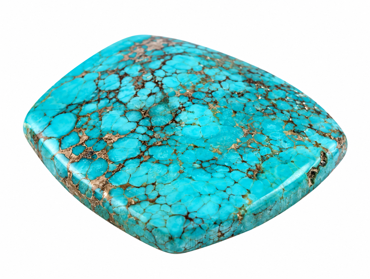 Turquesa Cabuchón Forma Libre 37 x 34 mm