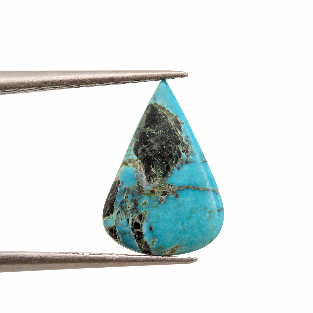 Turquesa Cabuchón Pera 15 x 11 mm