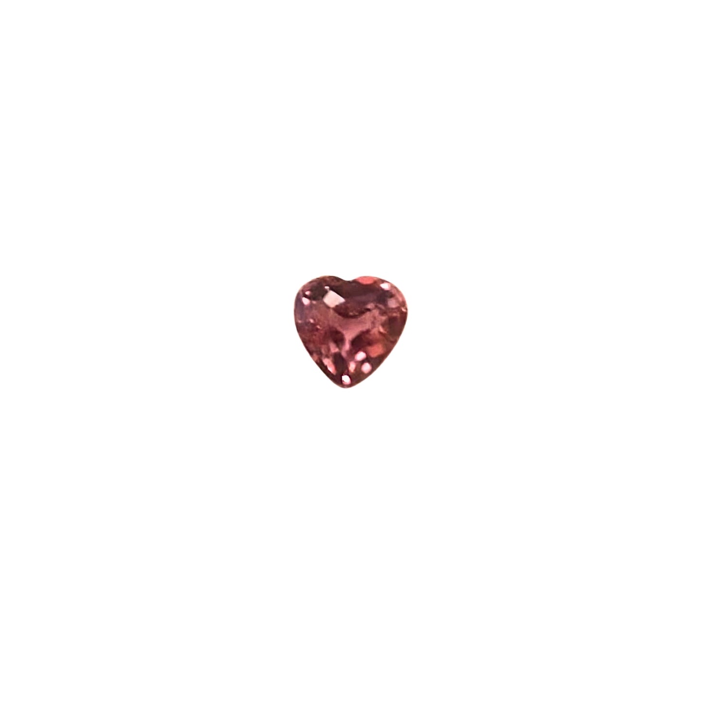Zafiro Multicolor Facetado Corazón 3.5 mm