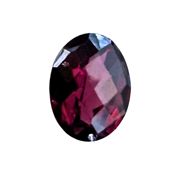 Granate Rojo Facetado Ovalado 6x8 mm