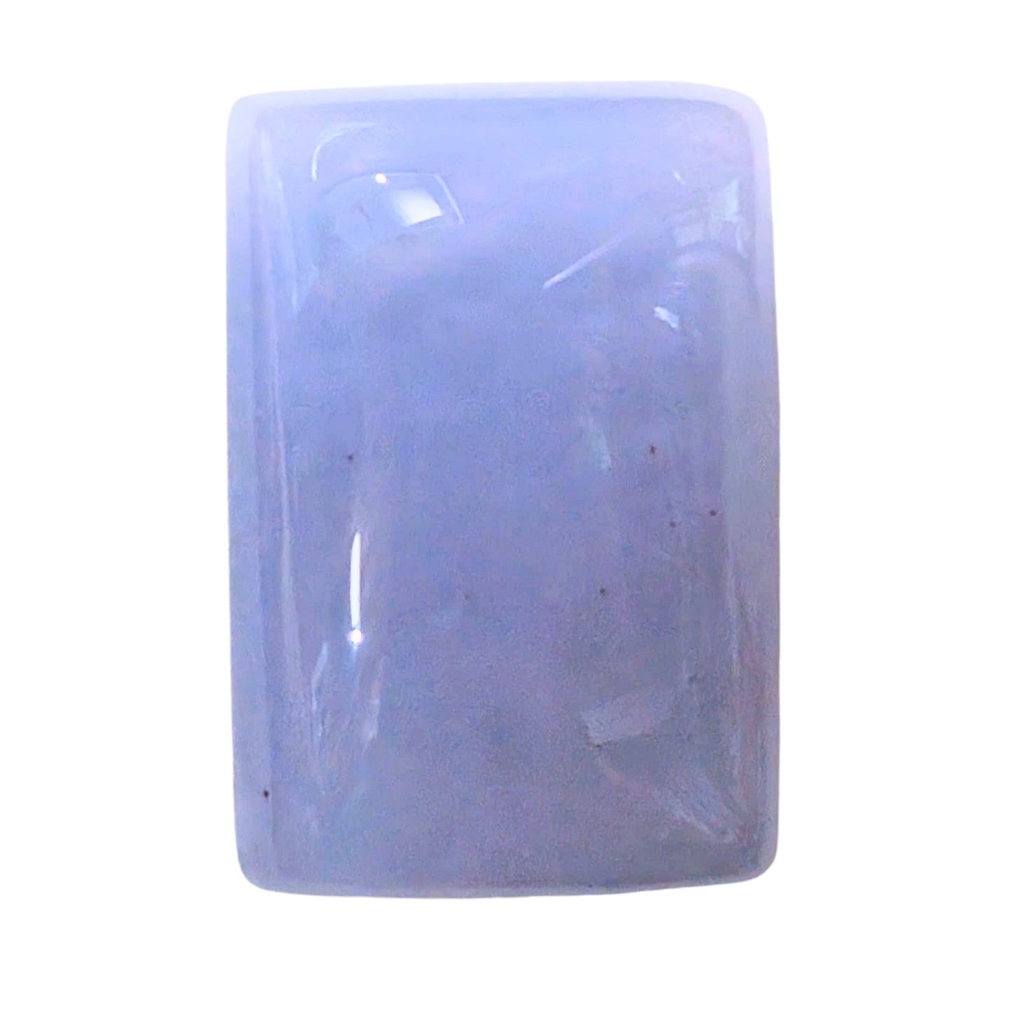 Calcedonia Azul Cabuchón Rectangular 40 x 26 mm