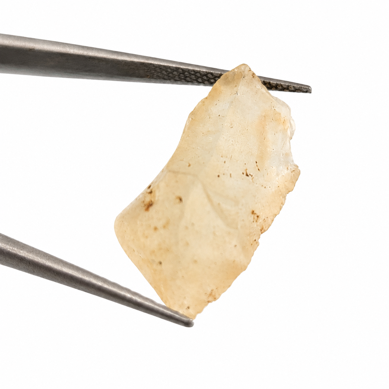 Vidrio de Libia Natural Forma Libre 30 x 15 mm