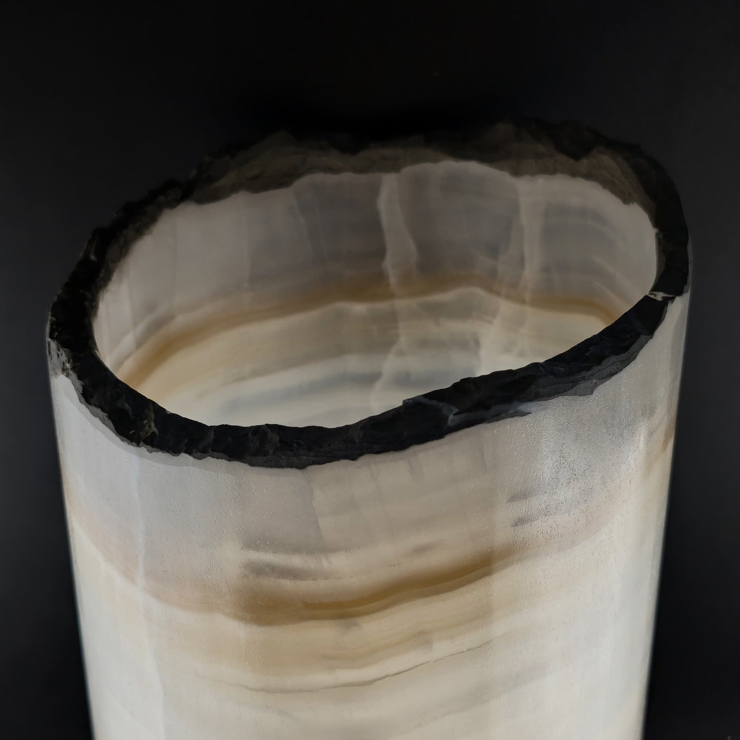 Lámpara de Ónix 40 x 15 cm