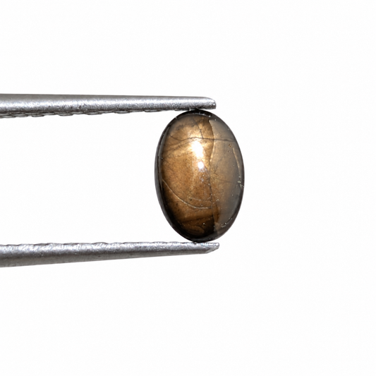 Zafiro Gold Sheen Cabuchón Ovalado 6 x 4 mm