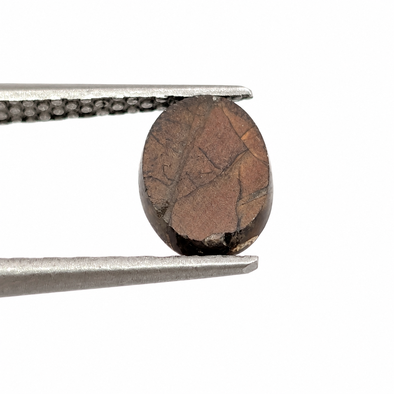 Zafiro Gold Sheen Facetado Ovalado 8 x 6 mm