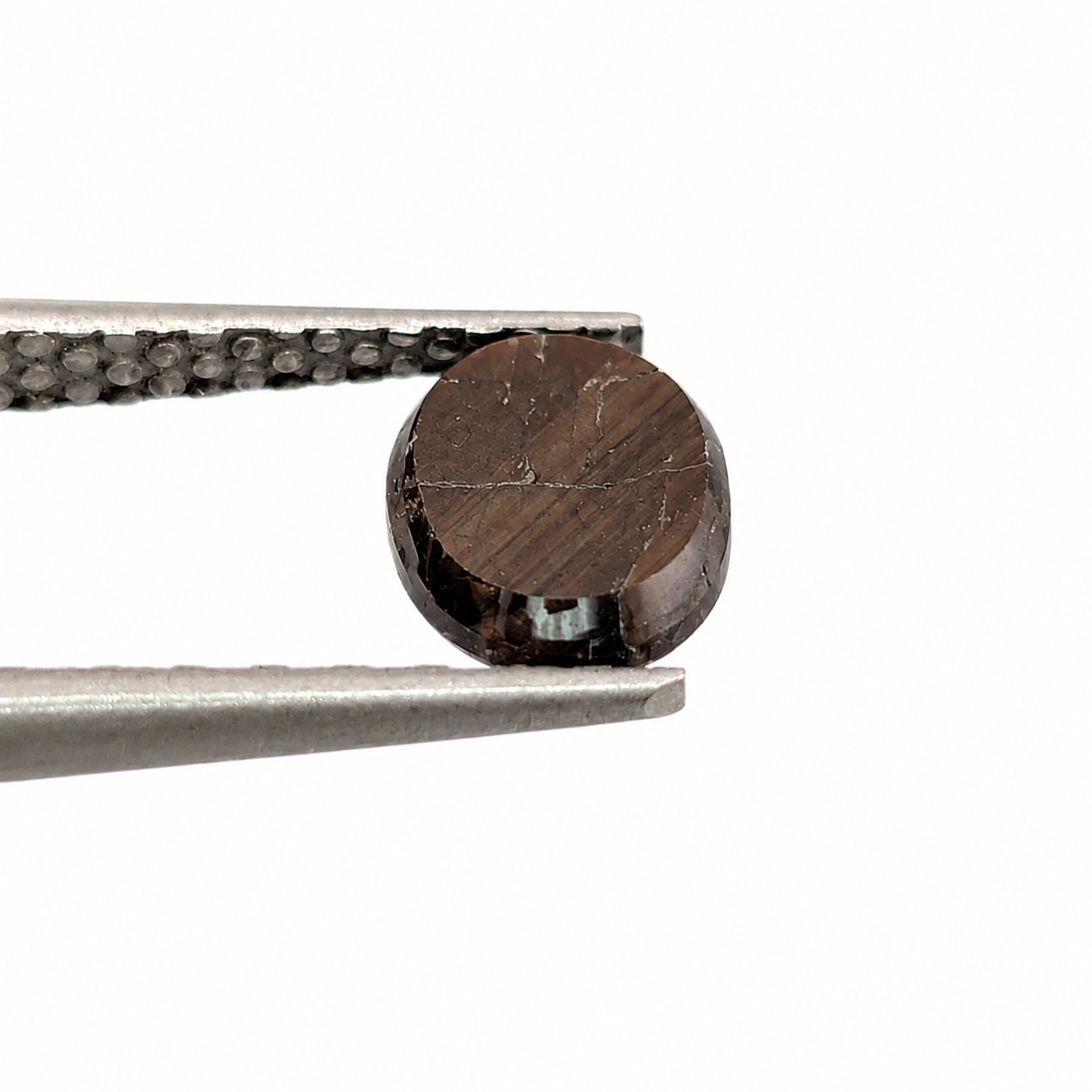 Zafiro Gold Sheen Facetado Ovalado 8 x 6 mm
