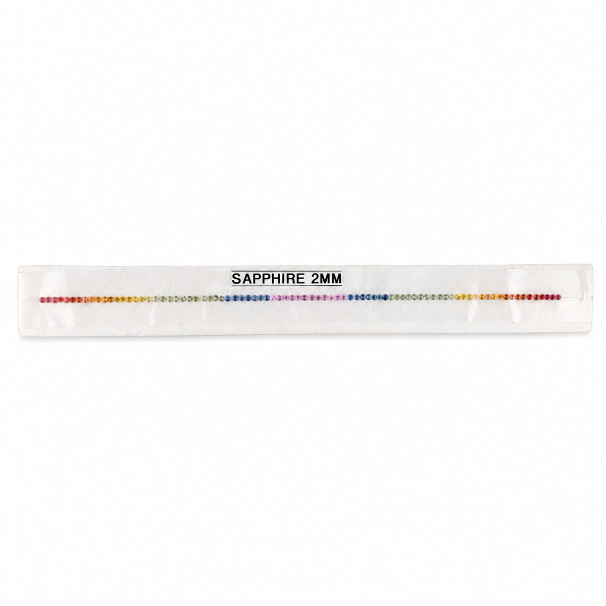 Zafiro Rainbow Facetado Redondo Lote 2 mm
