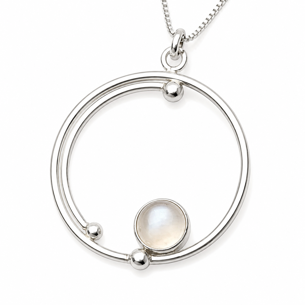Collar con Piedra Luna