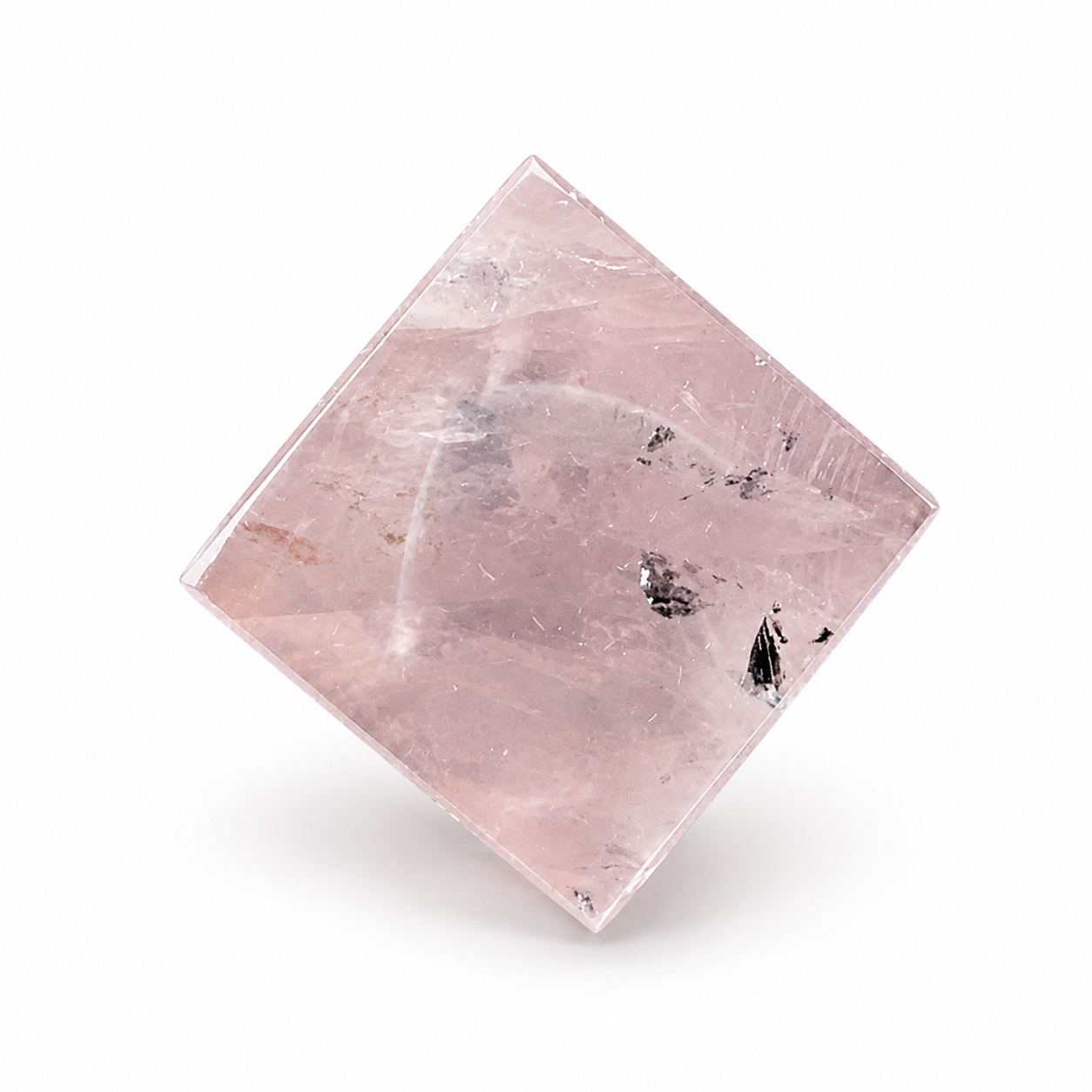 Cubo Cuarzo Rosa Cubo 2.5 cm