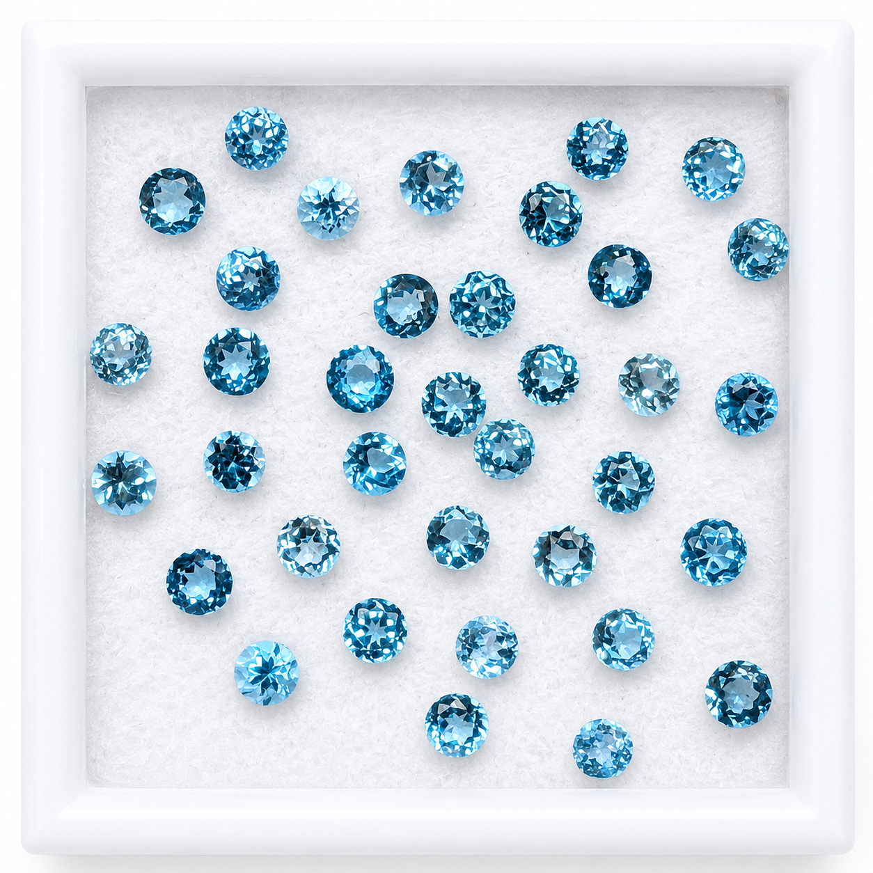Topacio Azul Suizo 2.5 mm