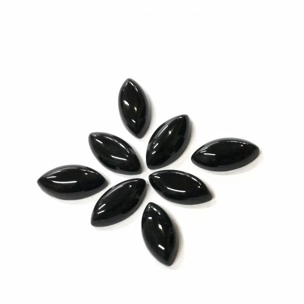Ónix negro 5 x 10 mm