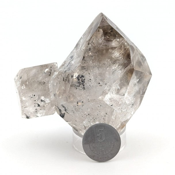 Cuarzo Herkimer Aprox 10 Mm Diamante Herkimer