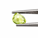 Peridoto Facetado Corazón 5 mm