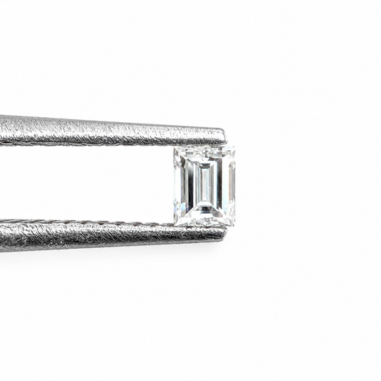 Diamante de Laboratorio Facetado Baguette 2.5 x 2 mm