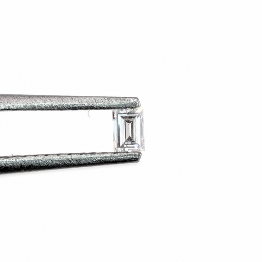 Diamante de Laboratorio Facetado Baguette 2 x 1.5 mm