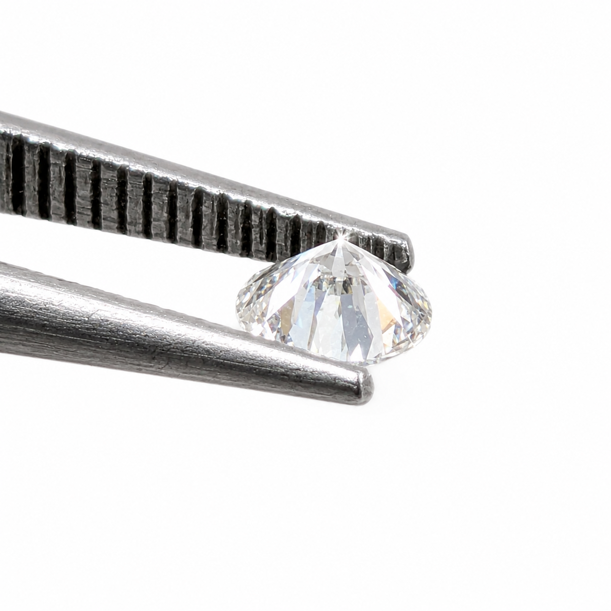 Diamante de Laboratorio 4mm, Redondo, VVS-VS