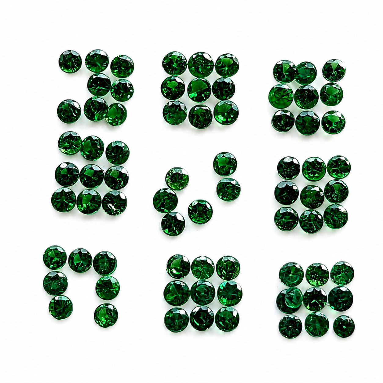 Tsavorita (Granate Verde) 2 mm