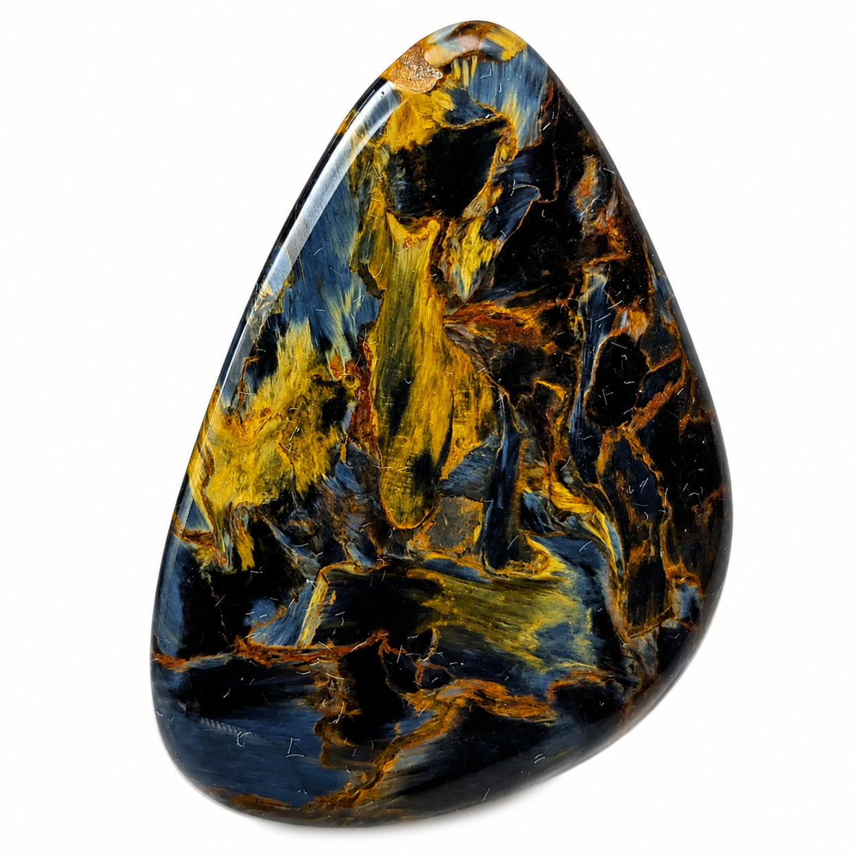Pietersita Cabuchon Forma libre 45.6 mm x 34.5 mm