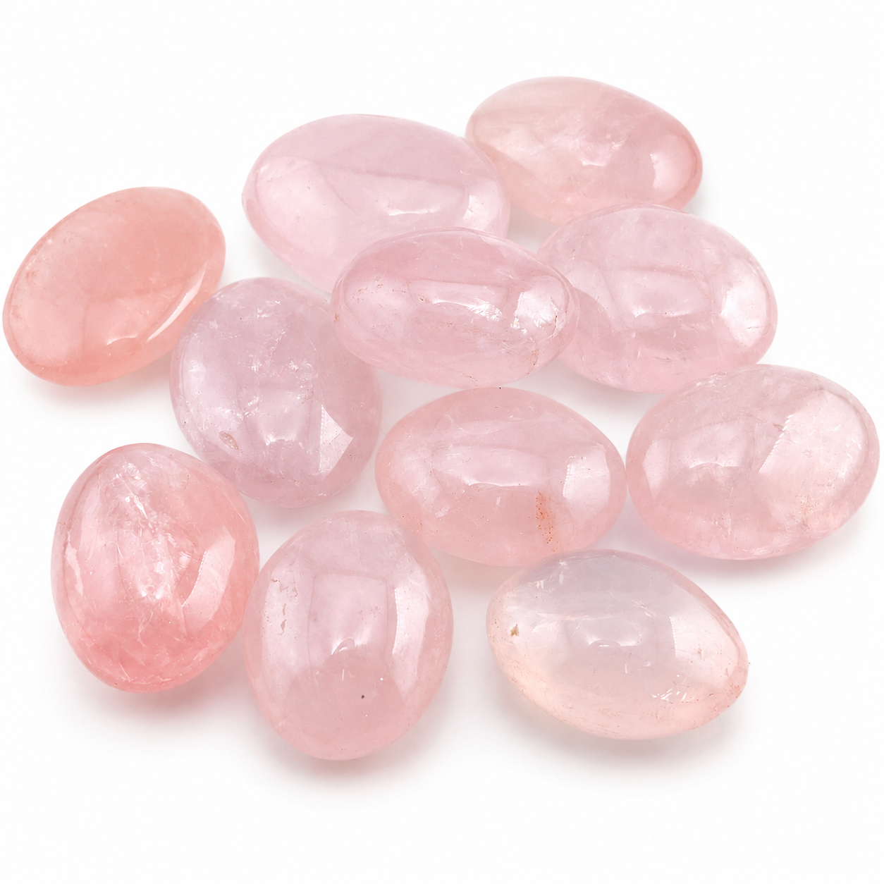 Pebbles de Cuarzo Rosa ~5cm