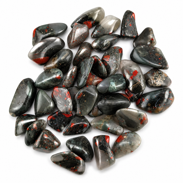Pebbles de Bloodstone ~3 cm