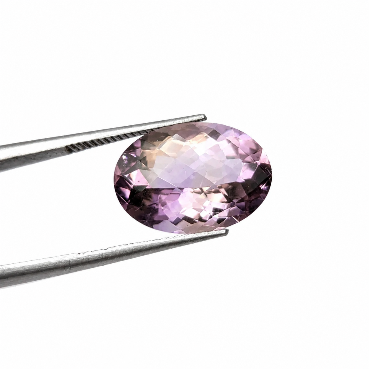 Ametrino Facetado Ovalado 10x14 mm