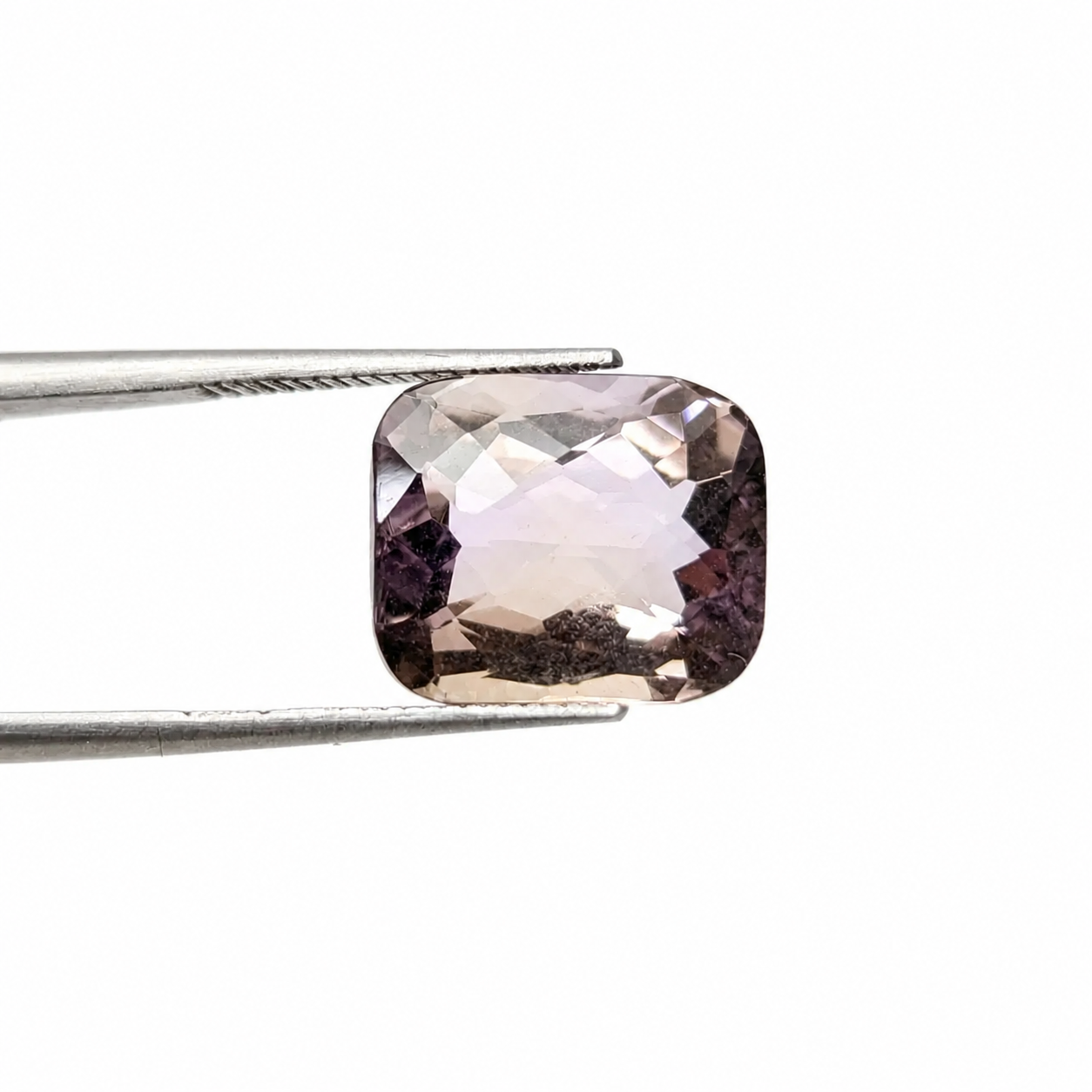 Ametrino Facetado Cushion 10x12 mm