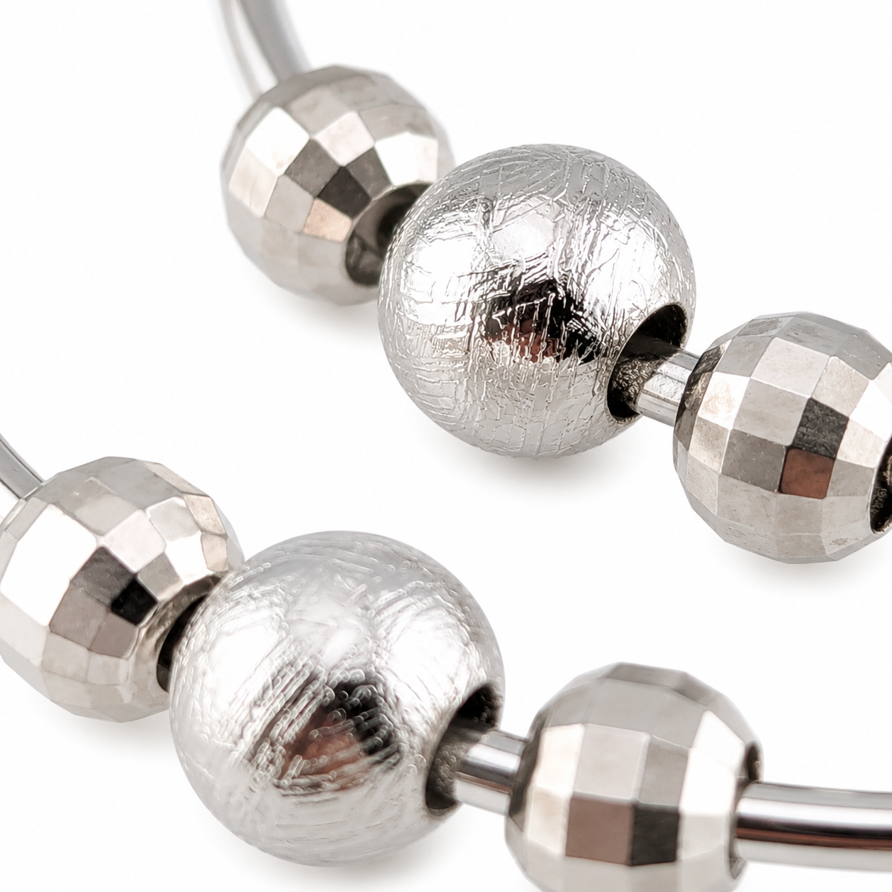 Aretes meteorito Muonionalusta (plata)