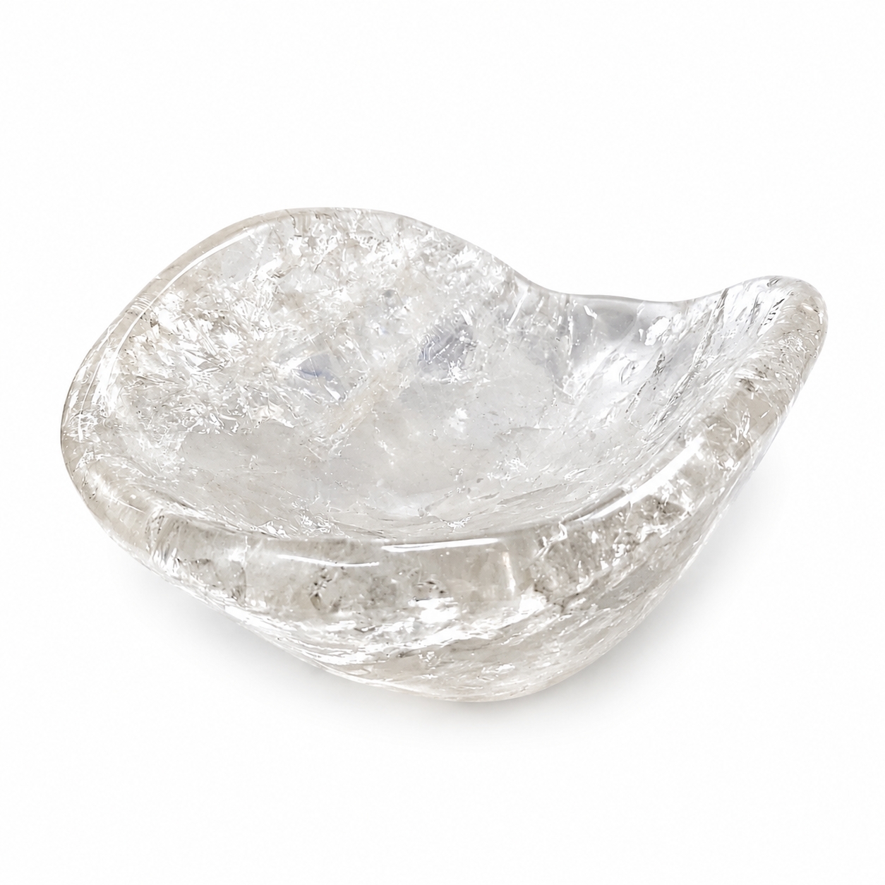 Bowl de Cuarzo Blanco 20 cm