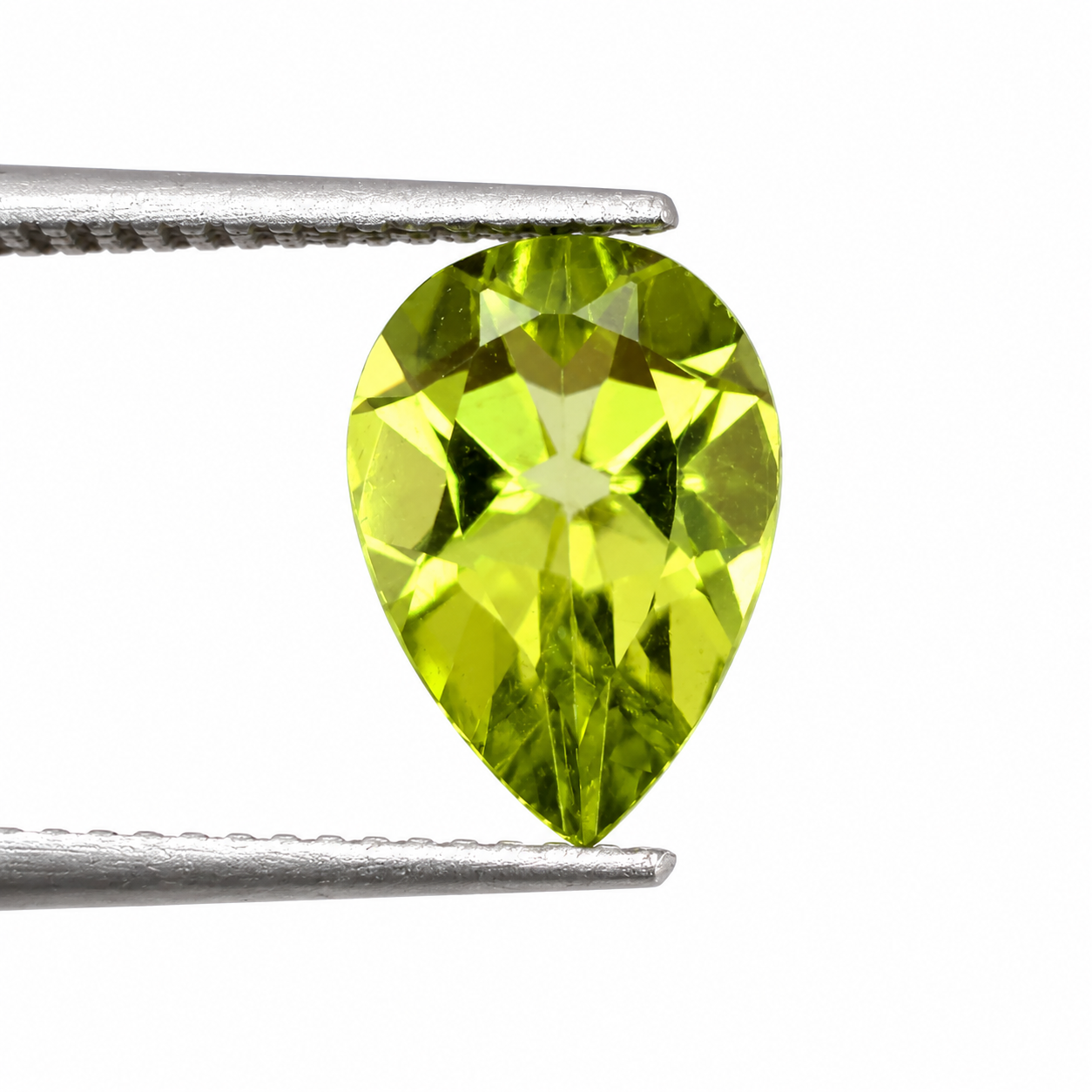 Peridoto Gota 8 x 6 mm