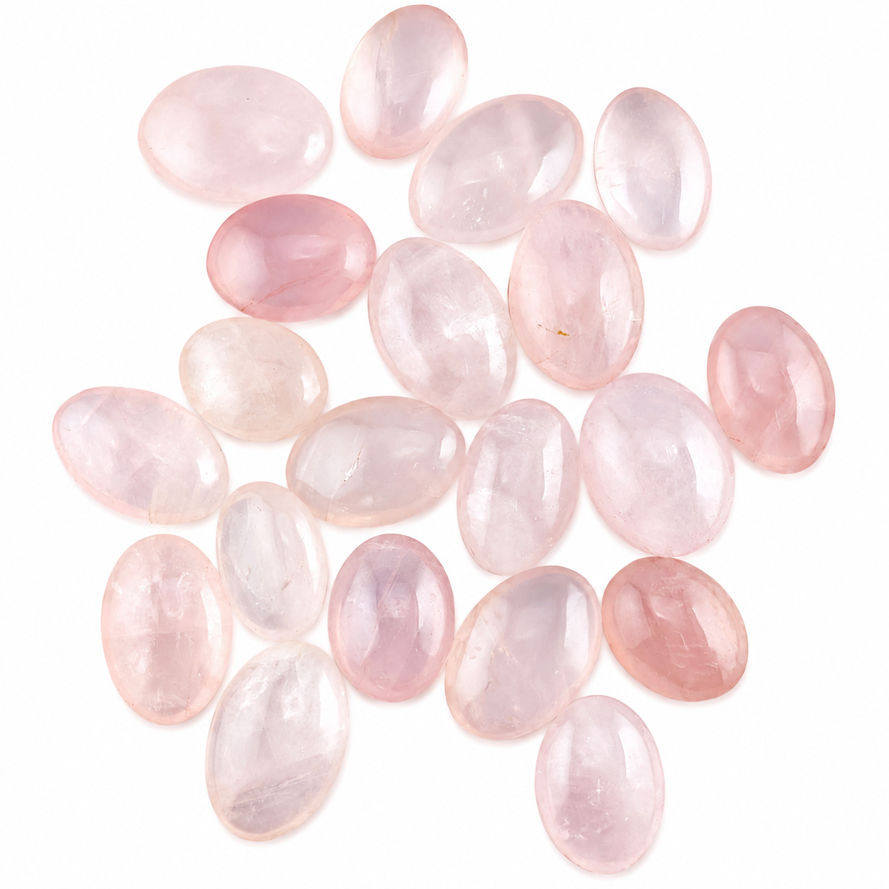 Pebbles de Cuarzo Rosa ~4cm