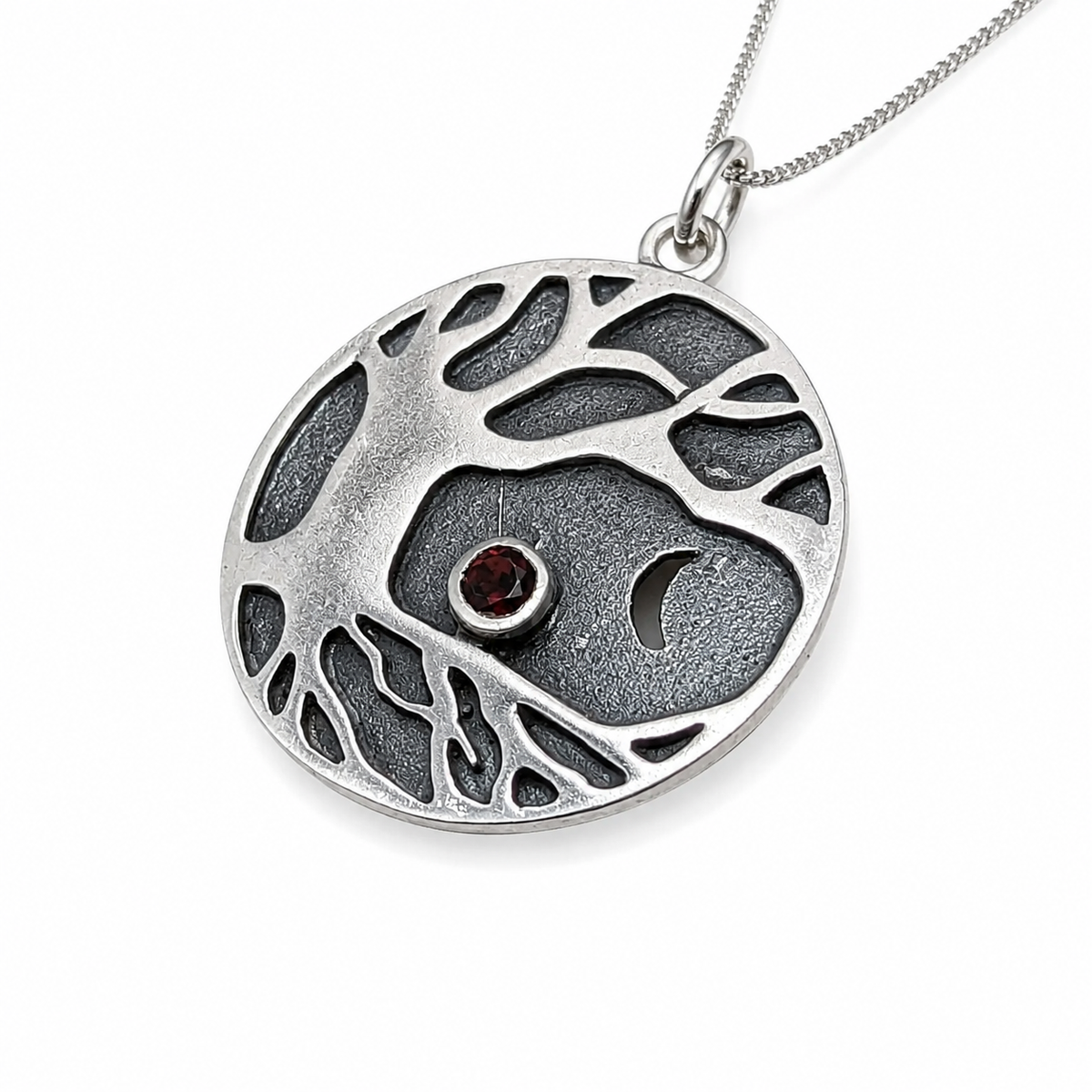Collar Elemento Tierra con Granate