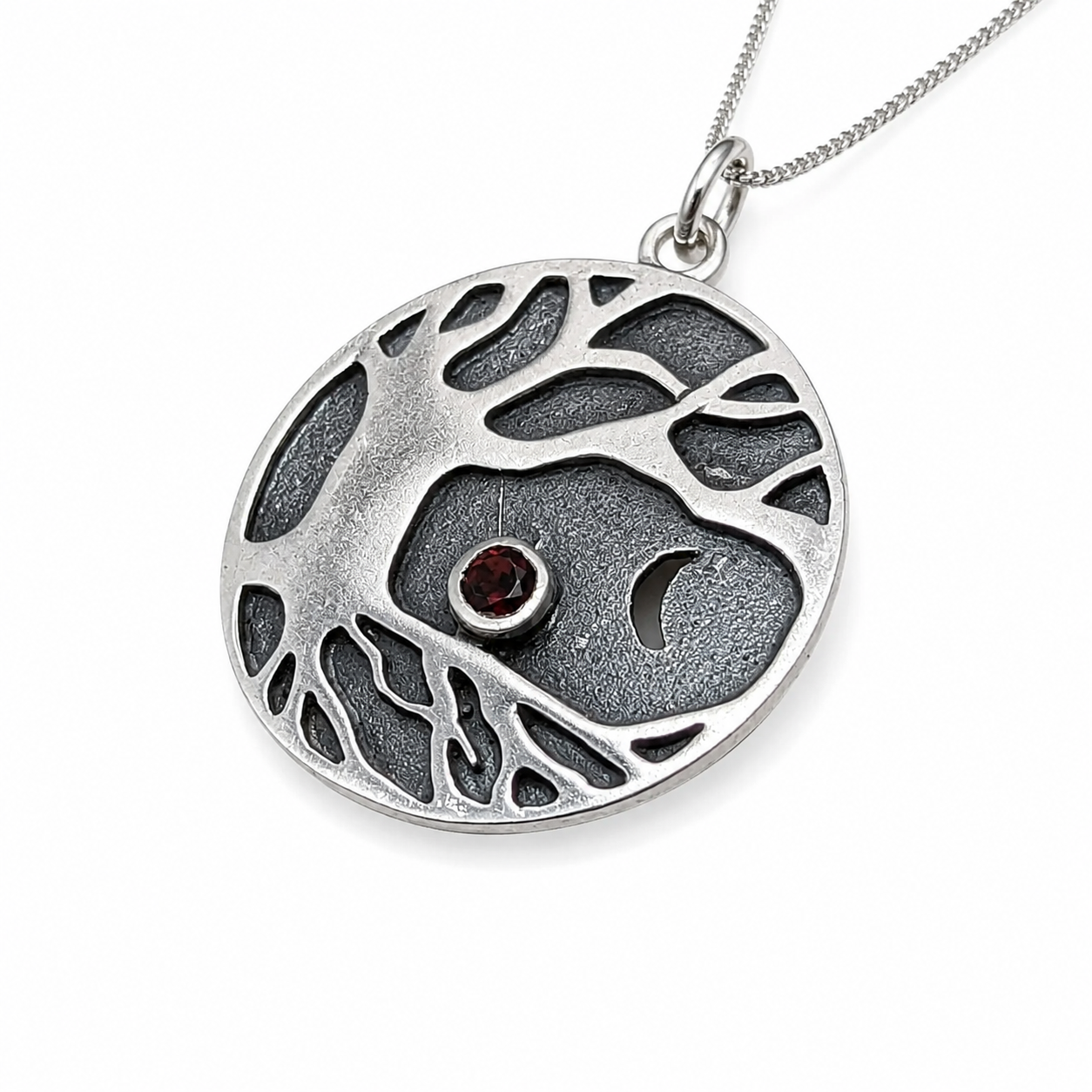 Collar Elemento Tierra con Granate
