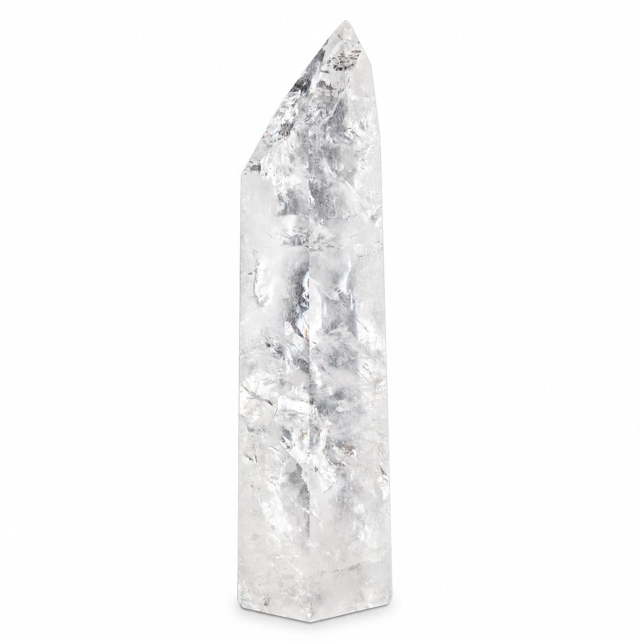 Prisma de Cuarzo Blanco 35.5 cm