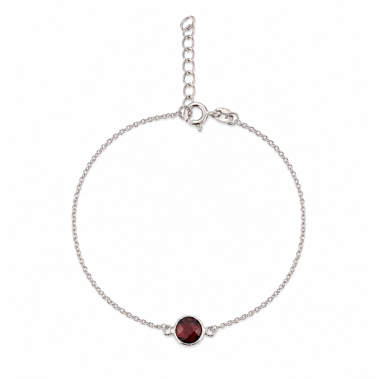 Pulsera de plata 925 con baño de rodio