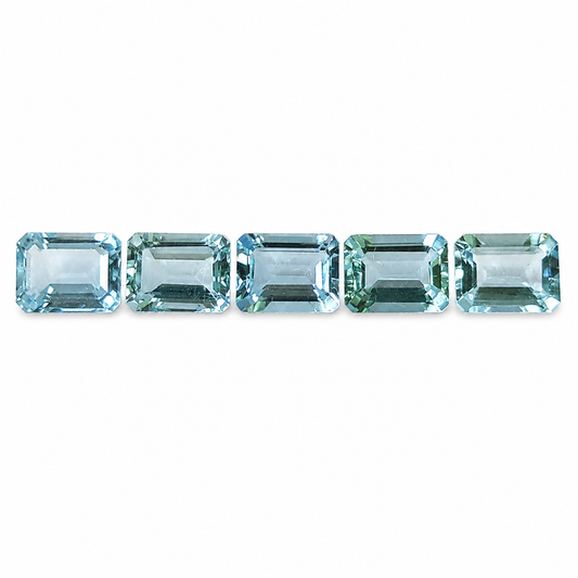 Aguamarina 5 x 7 mm