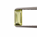 Peridoto Rectangular Baguette 3 x 6 mm