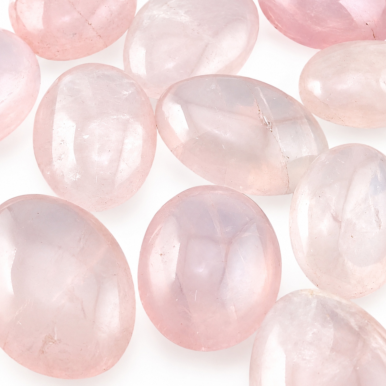 Pebbles de Cuarzo Rosa ~4cm