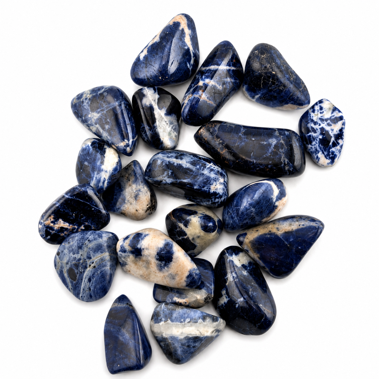 Pebbles de Sodalita ~3.5 cm